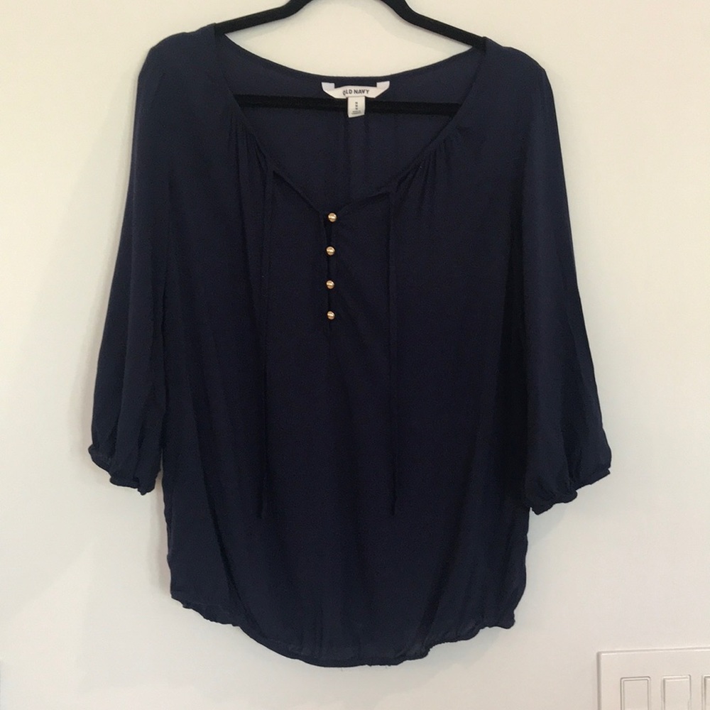 Old Navy button front blouse